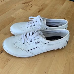 White Leather Keds